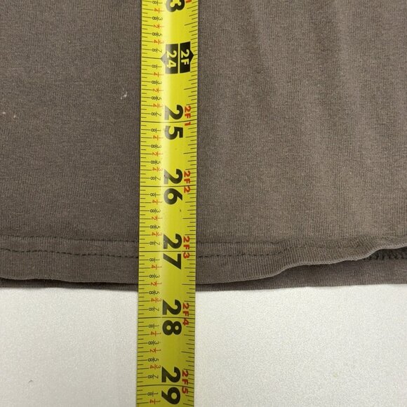 Vintage Lucky 13 T Shirt Mens Large Y2K Brown Short Sleeve Graphic Print - Picture 16 of 16